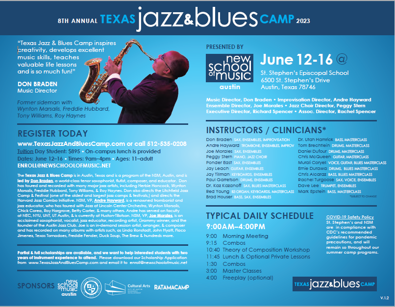 Texas Jazz & Blues Camp 2024 7
