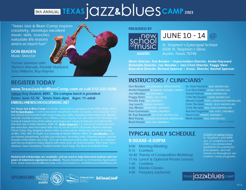 Texas Jazz & Blues Camp 2024 7